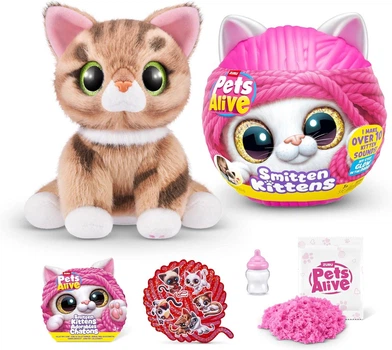 Набір-сюрприз Pets Alive Smitten Kittens Грайливі кошенята Смугастий кіт Джинджер 9541B