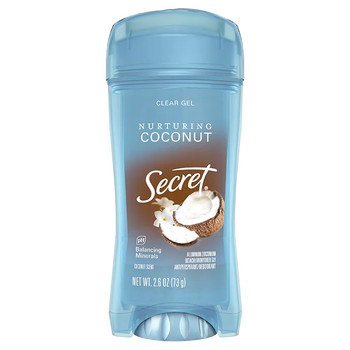 Дезодорант-антиперспірант Secret Fresh Clear Gel Narturing Coconut 73гр (037000500315)