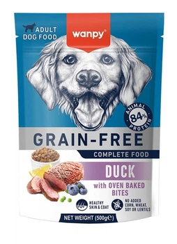 Сухой беззерновой корм Wanpy Adult Dog Grain Free Duck для собак с уткой 500 г