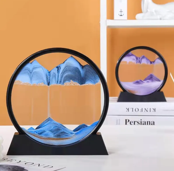 Настольная картина 3D – антистресс «Песчаный пейзаж» с движущимся песком