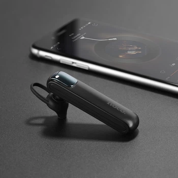 Беспроводная гарнитура Hoco E37 Bluetooth гарнитура для телефона, наушник с микрофоном, гарнитура для звонков, моно гарнитура