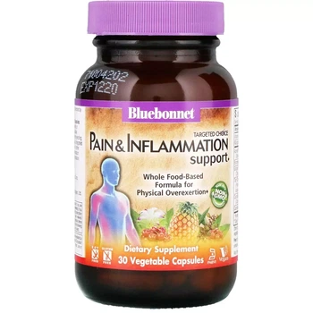 Комплекс проти болю і запалень в суглобах, Pain & Inflammation Support, Targeted Choice, Bluebonnet Nutrition, 30 капсул
