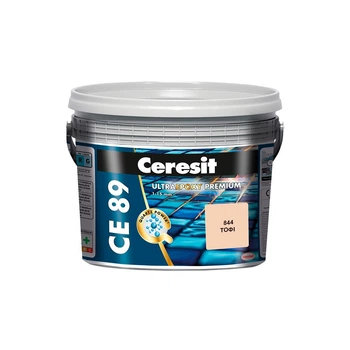 Фуга Ceresit CE 89 Ultraepoxy Premium эпоксидная 844 тоффи 2,5 кг