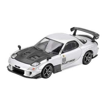 Машинка Premium MINI GT Mazda RX-7 RE-Amemiya 1:64 MGT01106 Silver