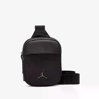 Сумка унісекс Jordan чорна через плече JRD-018-BLK