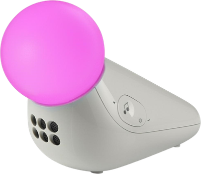 Lampka nocna dla dzieci Motorola S1 Light and Sound Soother z uspokajającymi dźwiękami Biała (120MOTOBBMMS1)