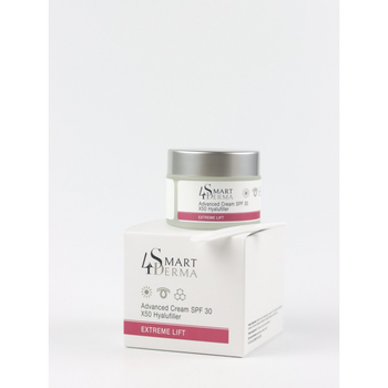 Smart 4 Derma Усовершенствованный дневной крем SPF 30 ADVANCED CREAM SPF 30 X50 HYALUFILLER 50мл