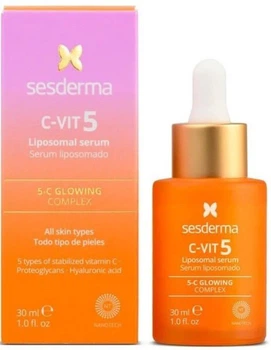 Сироватка вітамінізована для обличчя Sesderma C-Vit 5 Liposomado 30 мл