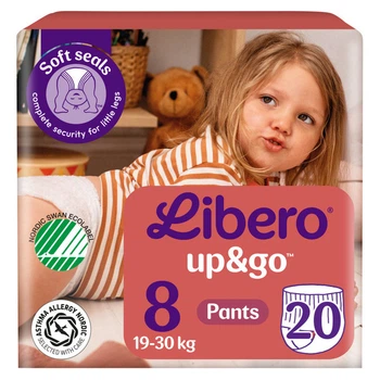 Подгузники трусики для детей Up&Go 8 19-30 кг 20 шт