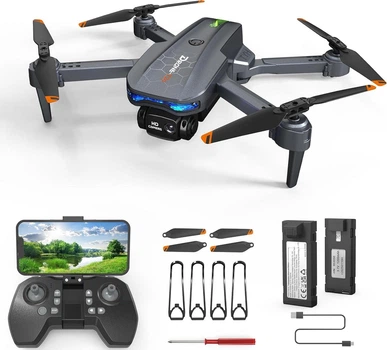 Квадрокоптер FERIETEL T29 з камерою 1080P, складаний дрон Wi-Fi, 2 акумулятори