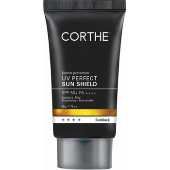 Антивіковий сонцезахисний крем з освітлюючим ефектом Corthe Dermo Protection UV Perfect Sun Shield SPF 50+ PA+++, 50 g