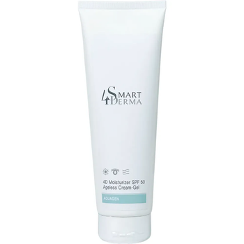 Невагомий крем-гель SPF 50 Smart4Derma 4D Moisturizer Ageless Cream-Ge 230мл