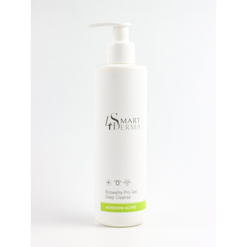 Интенсивный очищающий гель с босферией для жирной кожи Smart4Derma Acne Derm Active Boswellia Pro Gel Deep Cleanse 500 мл