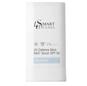 Антиоксидантний сонцезахисний стік SPF 50 Smart4Derma UV Defence Stick NAD Boost SPF 50 18г