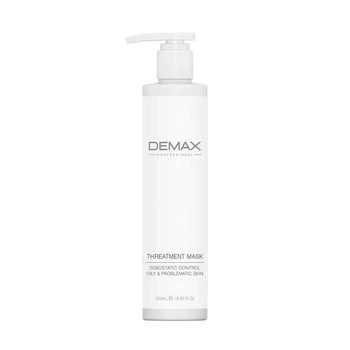 DEMAX – Threatment Mask Sebostatic Control – Звужуюча пори маска з каоліном та травами (250 мл)