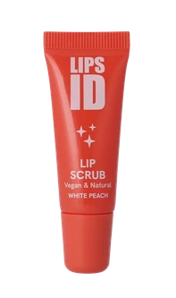 Lips ID Sugar Lip Scrub White Peach Скраб для губ, сахарный, Белый персик