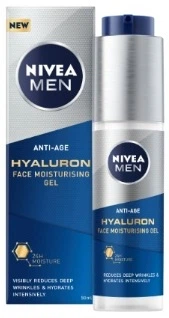 Hydro żel Nivea Men z kwasem hialuronowym nawilżający 50 ml (4005900822536)