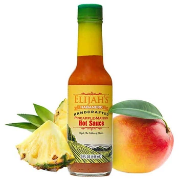 Соус Elijah's Habanero Pineapple-Mango Hot Sauce 148 грам