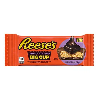 Шоколад Reese's Peanut Butter Big Cup Chocolate Lava King Size 79 грам
