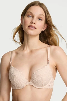 Бюстгальтер push-up Victoria's Secret 85C Бежевый (145792)