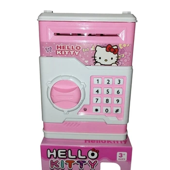 Сейф-копилка с рисунком Hello Kitty