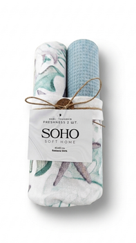 Набор полотенец кухонных хлопка 100% SOHO Freshness 40х60 см 2 шт (BS 85473)