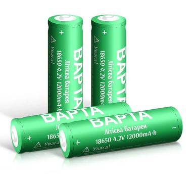 Li-ion акумулятор 18650 BAPTA 12000mAh BP-1200 (6079)