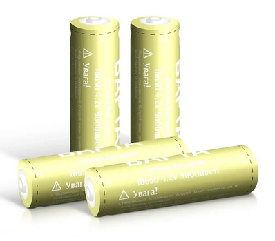 Li-ion акумулятор 18650 BAPTA 9600mAh BP-0960 (6077)
