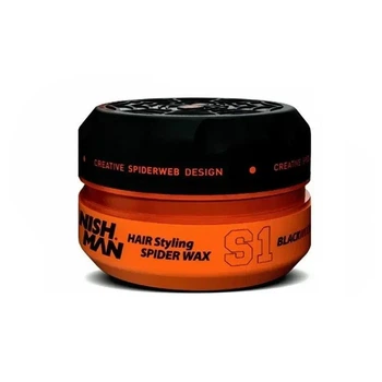 Воск-паутинка для укладки волос NISHMAN Spider Wax S1 BlackWidow 150 мл