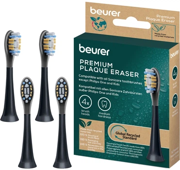Насадки до електричної зубної щітки Beurer SC Premium Plaque Eraser 4x GP