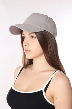 Бейсболка женская 58-60 цвет серый No Brand ЦБ-00268849