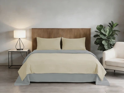 Комплект постільної білизни SOHO Сімейні Beige/Light gray