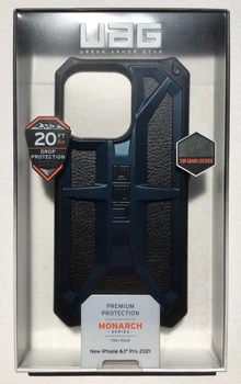 Чехол противоударный UAG Monarch (Original) для Iphone 13 Pro (6.1") Mallard 113151115555