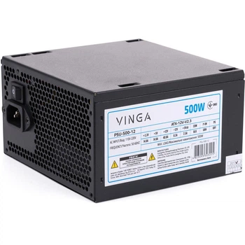 Блок живлення Vinga 500W ОЕМ (ek01962)