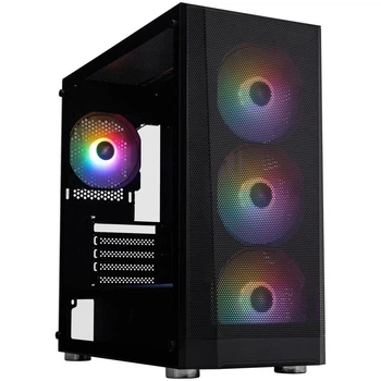Корпус для ПК 1stPlayer FD5-M-BK-4F1 (ek04155)
