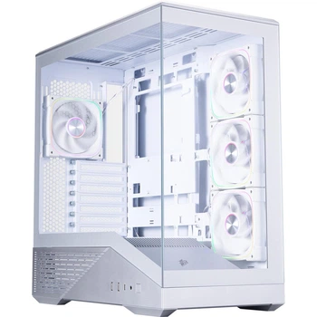 Корпус для ПК 1stPlayer GM7-SV-3FN7R-W-1FN7-W Silver (ek04389)