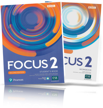 Комплект Focus 2 Students book & workbook зошит + підручник