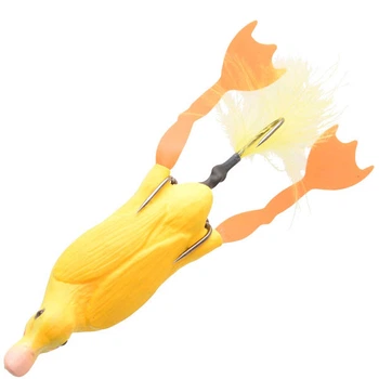 Воблер Savage Gear 3D Hollow Duckling weedless L 100mm 40g 03-Yellow