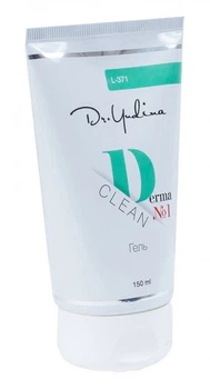 Гель лікувальний з ментолом №1 Derma-clean Dr.Yudina 150 мл