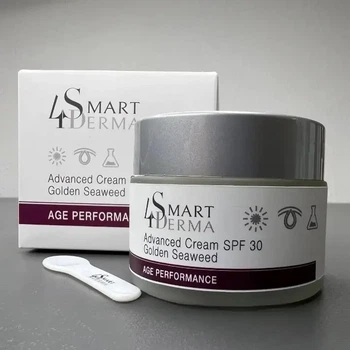 Омолоджуючий денний крем Золоті водорості Day Cream Golden Sеаweed SPF30 Smart4Derma 50 мл