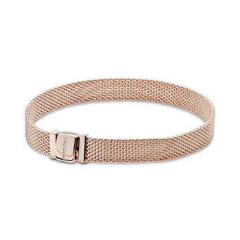 Срібний браслет Пандора Pandora Reflexions Rose gold 587712 (16)