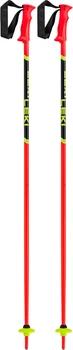 Kijki narciarskie Leki Racing Kids 80 cm Czerwono-żółte (4028173323388)