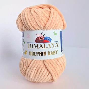 Пряжа Himalaya dolphin baby № 80384 персиковий