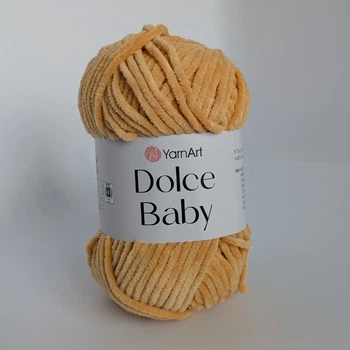 Пряжа YarnArt Dolce Baby No855 карамель (бежевый)