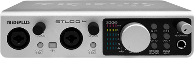 Аудіоінтерфейс Midiplus Studio 4 (4713809432168)