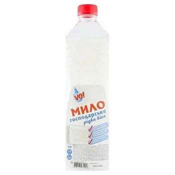 Мыло жидкое хозяйственное VO! белое 1л - 495182