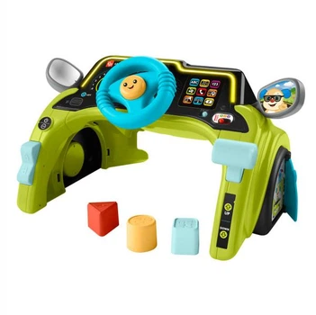 Інтерактивне кермо Fisher-Price Маленький водій з технологією Smart Stages (HTW88)