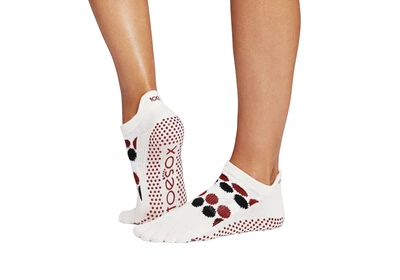 Носки для йоги ToeSox Full Toe Low Rise Grip Altitude S (36-38.5)