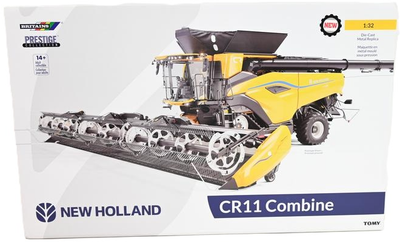 Комбайн Tomy Britains New Holland CR11 Жовтий (36881434030)