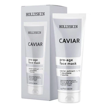 Омолаживающая маска для лица с экстрактом черной икры HOLLYSKIN Pro-Age Face Mask Caviar 100 мл